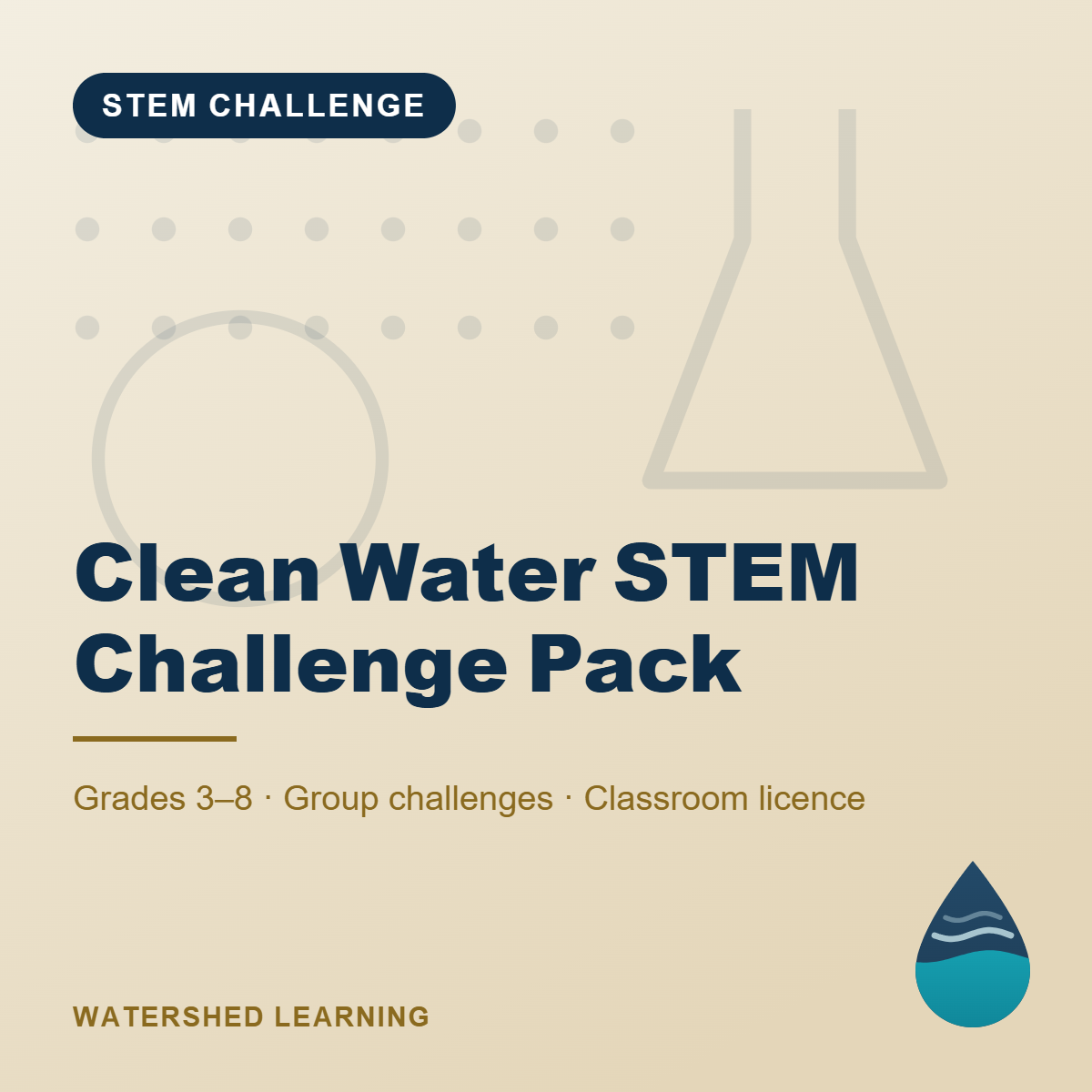 Clean Water STEM Challenge Pack — cover image