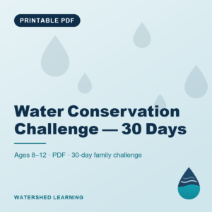 Water Conservation Challenge — 30 Days — cover image