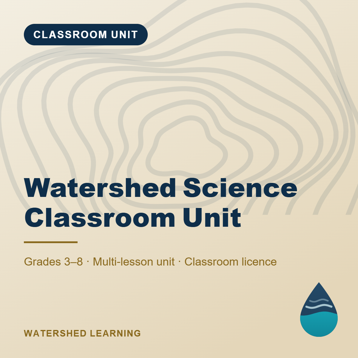 Watershed Science Classroom Unit — cover image